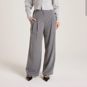 Lounge underwear grey tailored trousers